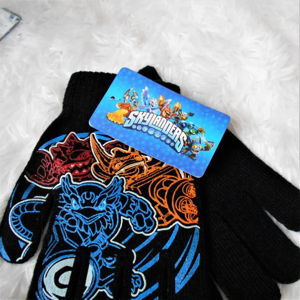 Skylanders Gloves Boys Mittens Winter